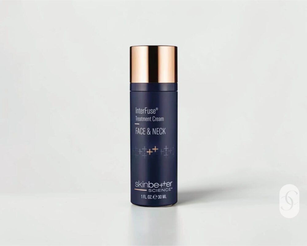 Interfuse Treatment Cream Face & Neck on white background