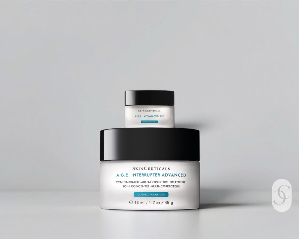 SkinCeuticals A.G.E. Interrupter Duo Kit on white background