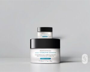 SkinCeuticals A.G.E. Interrupter Duo Kit on white background