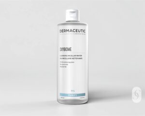 Dermaceutic Oxybiome Micellar Water on white background