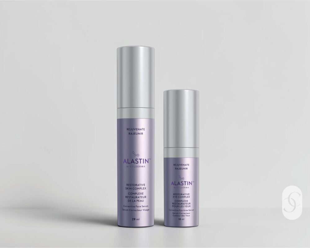 ALASTIN Skincare Restorative Skin + Eye Set on white background