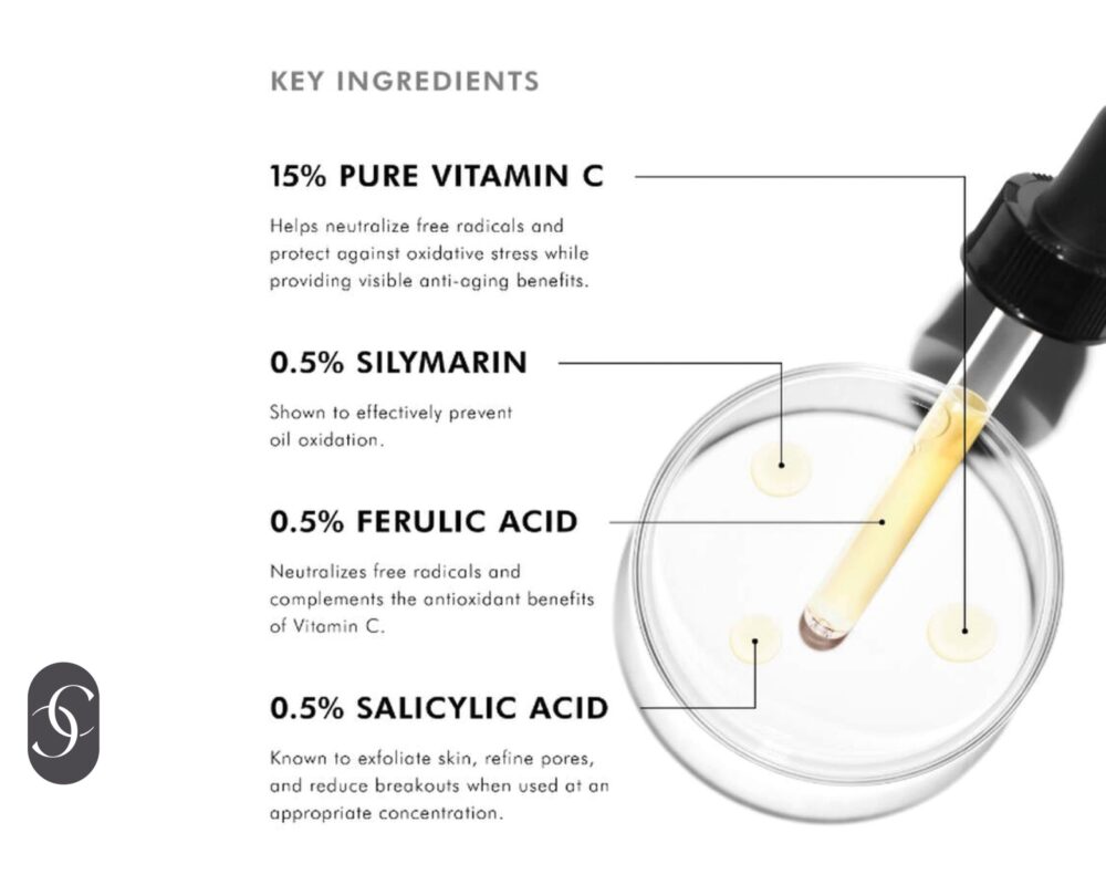 Silymarin CF Vitamin C Serum for Oily Skin