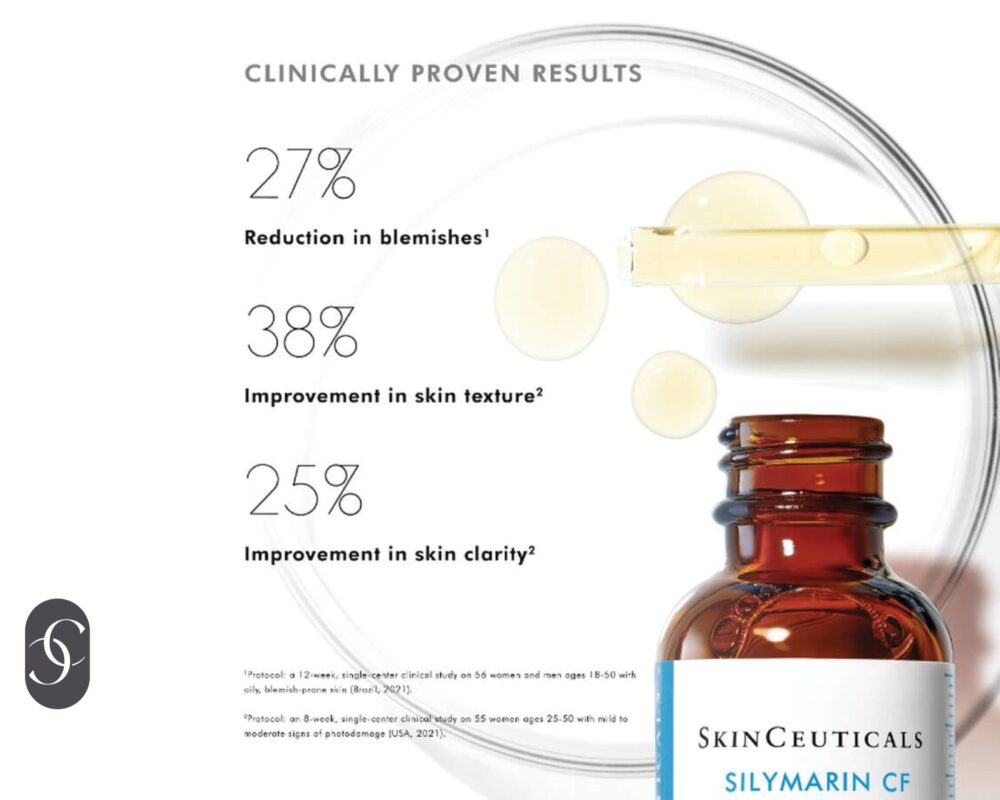 Silymarin CF Vitamin C Serum for Oily Skin
