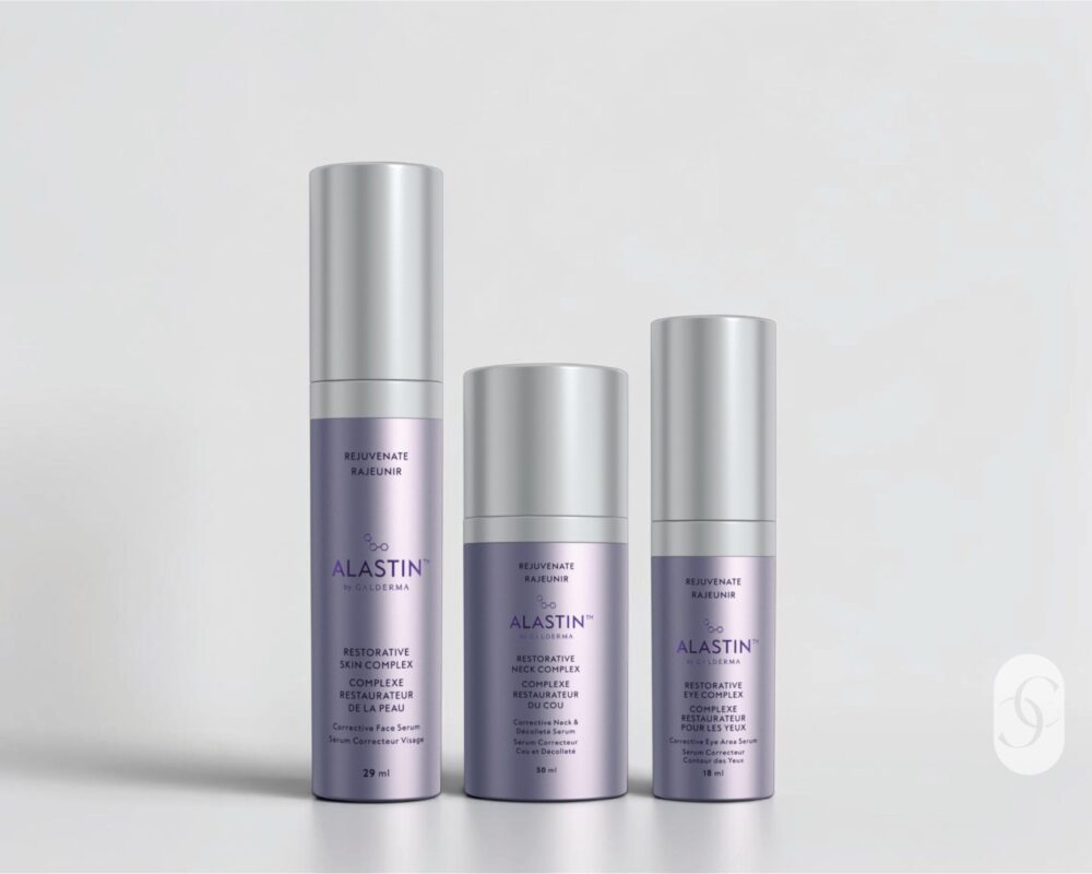 ALASTIN Skincare The Restorative Regimen (Skin + Eye + Neck) on white background