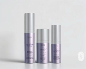 ALASTIN Skincare The Restorative Regimen (Skin + Eye + Neck) on white background