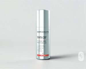 Dermaceutic Tri Vita C Serum on white background
