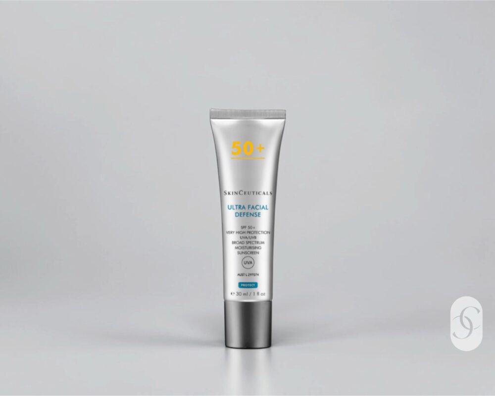 SkinCeuticals Ultra Facial Defense Sunscreen SPF50 on white background